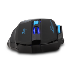 2.4GHz Wireless Mouse 600-2400DPI Cool Breathing Light Optical Gaming Mouse with USB Receiver