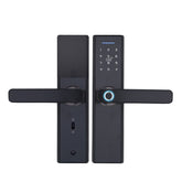 Fingerprint Lock Security Intelligent WiFi Smart Lock Password RFID Unlock Door Lock Work With APP For Electronic Hotels Smart Home