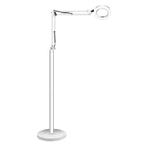 LED Lamp Magnifying Glass Cold Dimmable Floor Light Adjustable Height For Makeup Salon