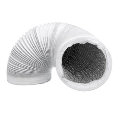 4 Inch Diameter PVC Aluminum Foil Double-layer Smoke Tube 4.92-26.25ft Flexible Exhaust Hole Telescopic Hose