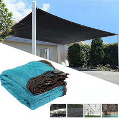 95% UV Sun Shade Sail Net Outdoor Garden Awning Canopy Greenhouse Cover