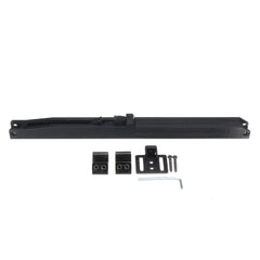 Barn Door Soft Close Mechanism Spring Buffer Damper Upgarded Hole-Free Version Sliding Barn Door Hardware Adjustable Door Stopper