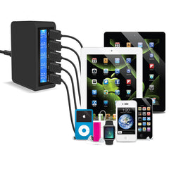 USB Mobile Phone Charger Real-time Dynamic of Intelligent LCD Digital Display Automatic Recognition Quick Charging