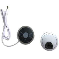 Embedded Wireless Charging Smart Socket USB Direct Charge Type-C Fast Charge Desk Phone Wireless Charger