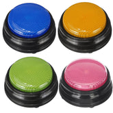 Record-able Talking Button Game Answer Buzzer Alarm Button 4 Color Suit Luminous Voice Box Luminous Sound Squeeze Box