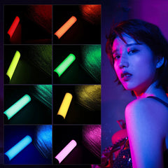 Full Color Tube LED Light Portable Handheld Video Lamp Wand Stick with Magnetic for Photography Video Vlog