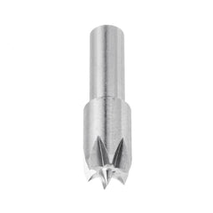 6mm Shank Stainless Steel Plum Blossom Thimble Drill Bit Dead Center for Mini Lathe Machine