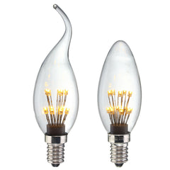 Light 1.5W Star Starry Sky LED Firework Filament Retro Decor Christmas Light Bulb 220V