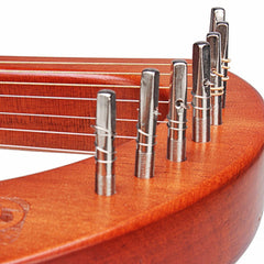 7-String Mahogany Wood Iyre Harp With Bag Tunning Tool