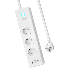 Smart Power Strip Wifi Plug Outlet 15A Sockets Surge Protector 3 USB 3 Charging Port APP Remote Control Works With Alexa Google Home EU Plug