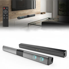 Bluetooth Speaker Light Soundbar Home Theater 20W Wall Speaker Column Subwoofer with FM AUX Music Center Box for TV Computer