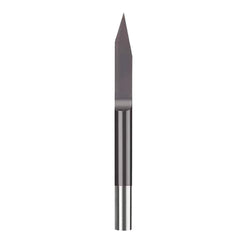 10Pcs 3.175mm Shank 30 Degree 0.1/0.2mm Tip V-shaped Engraving Drill Bit for Engraver CNC Router