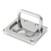 316 Stainless Steel Ring Pull Handle Hatch Latch Lift Yacht Flush Fitting Lifting Hardware