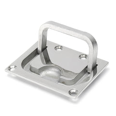 316 Stainless Steel Ring Pull Handle Hatch Latch Lift Yacht Flush Fitting Lifting Hardware