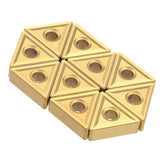 10pcs TNMG160404 MS CVD Insert Turning Tool Carbide for DTGNR/L PTFBR/L