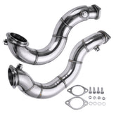 Stainless Steel Exhaust Pipe Muffler Decat Downpipe