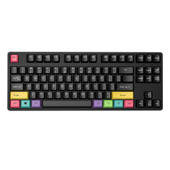 87 Keys Mechanical Programming Gaming Keyboard Triple Mode With Detachable Panel