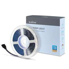 LED Strip Light RGB 16 Color Changing TV Backlight Voice Control Smart Remote Control 4 Dimmable Scenes Modes LED Light Works With Alexa Google Home