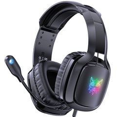 Gaming Headset GB Light Stereo Noise Canceling Headphones with Mic Audio Adapter