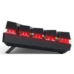 61 Keys Bluetooth 5.0 RGB Mechanical Keyboard Hot Swappable Wired Dual Mode 60% Gaming Keyboard With Software For Mac/Win