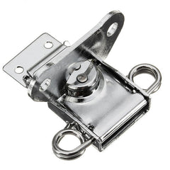 Cold Rolled Silver Twist Draw Toggle Latch Rotary Turn with Catch Plate