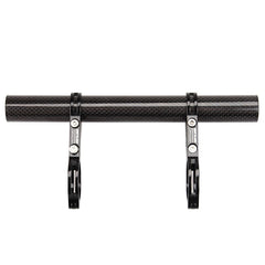 Carbon Fiber Al Bike Bicycle Extended Handlebar Extension Light Lamp Computer Phone Mount Bracket Stand Holder