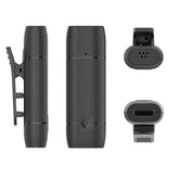 Type-C/ IOS Interface Wireless Lavalier Microphone Clip-on Lapel Mic For iPhone Audio Video Recording