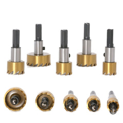 HSS Reaming Aluminum Alloy Drilling Set Titanium-plated High Speed Hole Opener
