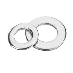 400Pcs 304 Stainless Steel Flat Washer Round Assortment Set M2/2.5/3/4/5/6/8/10