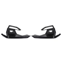 Gloss Black Fog Light Lamp Bezel Bumper Cover Cap For Infiniti Q50 Sport 2018-2020