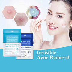 Tea Tree Daily Acne Stickers + Night acne Stickers Fade Blackhead Acne Remover