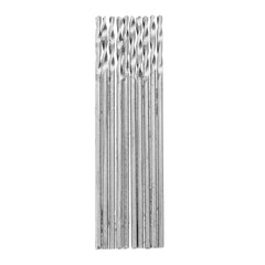 40Pcs 0.6/1.0/1.5/2.0mm HSS Twist Drill High Speed Steel Metric Drilling Bits Set