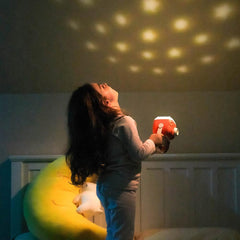 Children's Bedtime Story Projector Lamp Soothing Music Relax Easy Sleep Baby Night Light 30min Timer Shutdown