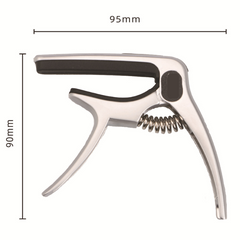 3in1 Zinc Metal Capo for Acoustic and Electric Guitars,Ukulele,Mandolin,Banjo,Classical Guitar Accessories