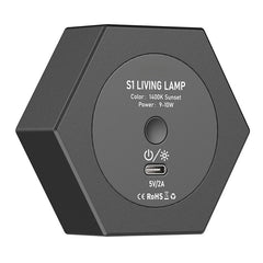 Sunset Light Video Lights for Photography Ins Live Streaming Projector Atmosphere Light Night Lamp Bar Coffee Stores