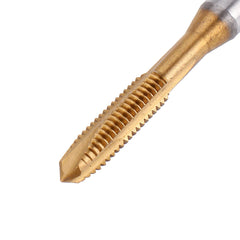 Machine Screw Plug Tap Drill Steel Titanium Coated Straight Flute Hand Tap