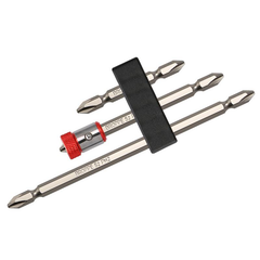 Magnetic Phillips Screwdriver Bit Set with Removable Magnetizer Ring PH2 Electric Screwdriver 1/4 Inch Hex Shank