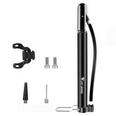 Bicycle Foot Pump Aluminum Alloy 120PSI Cycling Tire Air Inflator Portable Pump MTB Mountain Bike Accessories AV/FV