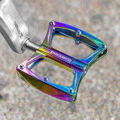 Bike Pedals CNC Aluminum Alloy Sealed Bearing Anti-slip Colorful 1 Pair