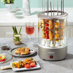 Automatic Rotating Kebab Machine 1100W Button Control 360Automatic Rotating Roast from Ecological Chain