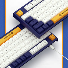 DIY Mechanical Gaming Keyboard Triple Mode Wireless Bluetooth5.0 2.4G With Hot Swappable