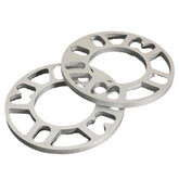 2pcs Universal 10MM Alloy Aluminum Wheel Spacers Shims Plate 4 / 5 Stud Fit