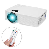 LCD Projector 800 Lumens 800x480 Pixels Multimedia HD Home Cinema USB/SD/AV