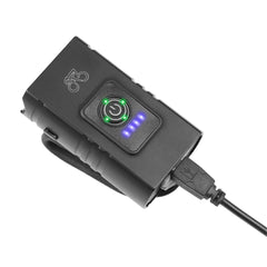 2xT6 LED 800Lm Bike Headlight 1000mAh Super Bright 6 Modes Adjustable USB Rechargeable Bicycle Front Lamp Outdoor Cycling