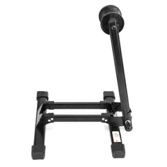 L Type Folding Floor Bike Stand Adjustable Parking Rack Bicycle Storage