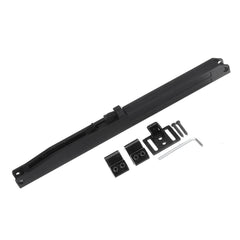 Barn Door Soft Close Mechanism Spring Buffer Damper Upgarded Hole-Free Version Sliding Barn Door Hardware Adjustable Door Stopper