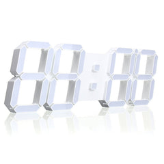 Large Modern Digital Led Skeleton Wall Clock