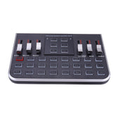 Modes Studio Audio Mixer Microphone Webcast Entertainment Streamer Live Sound Card for Phone Computer PC