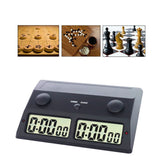 3-in-1 Professional Chess Clock Portable Board Game Electronic Alarm Stop Timer Digital Board Game Countdown Clock