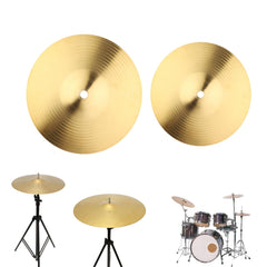 8/10 Inch Copper Alloy Crash Cymbal Drum Set
